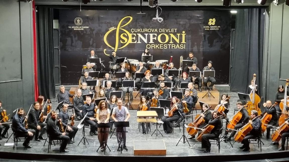 Öğrencilerimizle Çukurova Devlet Senfoni Orkestrası Konserine Gittik